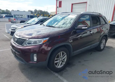 2014 Kia Sorento Lx из США, поврежденный, VIN 5XYKT3A64EG443273